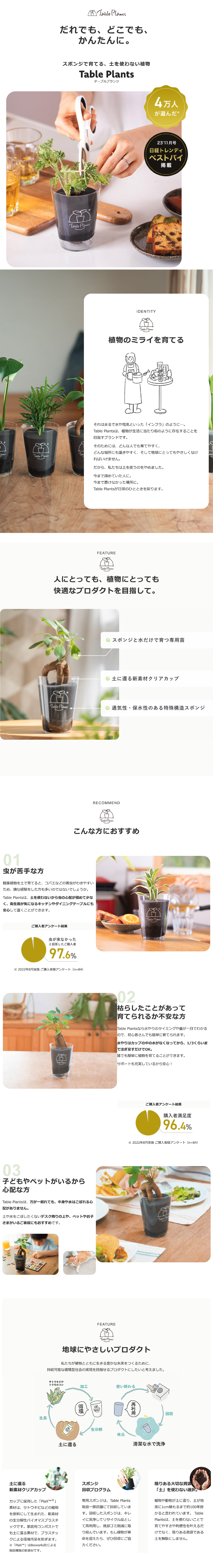 造園資材・庭木・卸販売：Table Plants